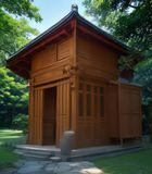 《寄生虫》电影场景：一家人在昏暗地下室里密谋，象征阶层压迫与伦理困境